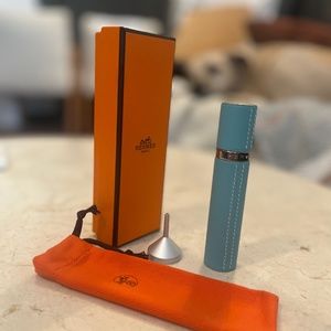 Hermes perfume bottle refillable case (empty unused)